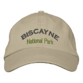 Casquette Brodée Parc national de Biscayne (Devant)