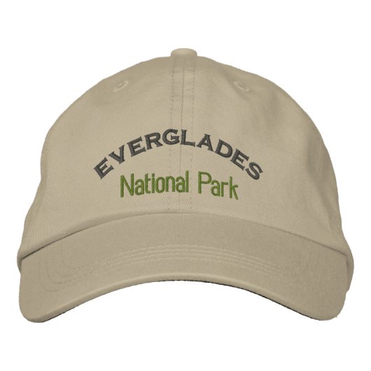 Casquette Brodée Parc national des Everglades (Devant)