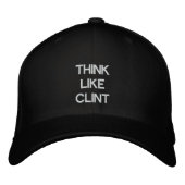 Casquette Brodée Pensez à Clint (Devant)