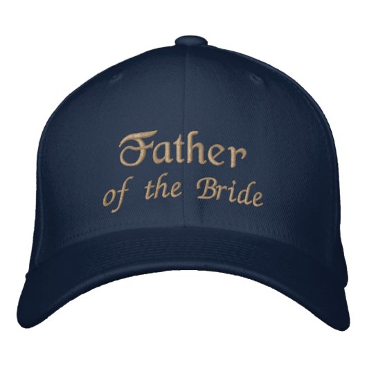 Casquette Brodée Père de la mariée (Devant)