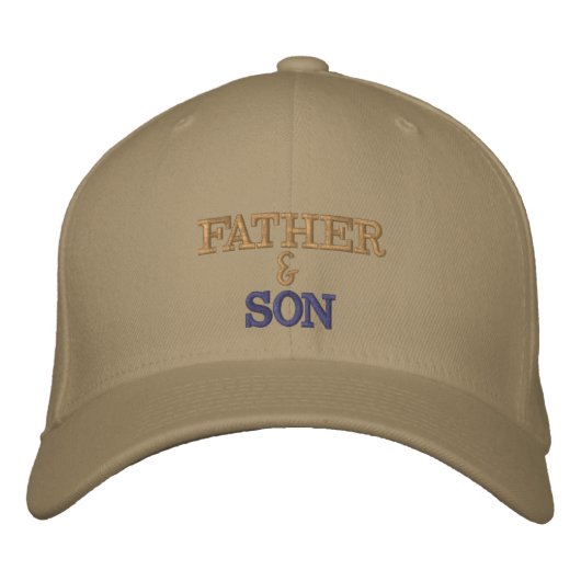CASQUETTE BRODÉE PÈRE&SON (Devant)