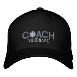 Casquette Brodée Personalized Coach Snowflake Design