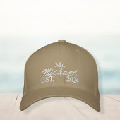 Casquette Brodée Personalized embroidered Mr. hat - Customized 