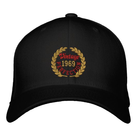 Casquette Brodée Personalized YEAR Perinfection Laurels Embroidery (Devant)