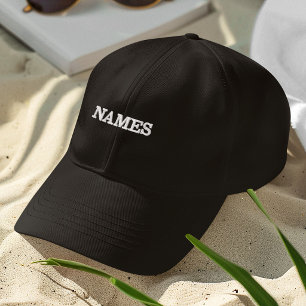 Casquette Brodée Personnalisé avec le nom de famille ou le surnom