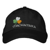 Casquette Brodée Personnalisé Shamrock irlandais (Devant)