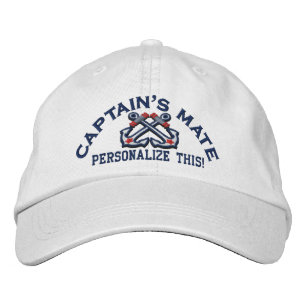 Casquette Brodée Personnaliser Ce Nom Emplacement Business Nautique