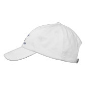Casquette Brodée Personnaliser Ce Nom Emplacement Business Nautique (Gauche)