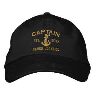 Casquette Brodée Personnalisez Facilement Cette Ancre De Corde Capi