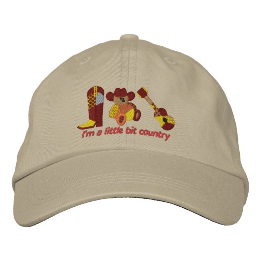 Casquette Brodée Petit Bit Pays (Devant)