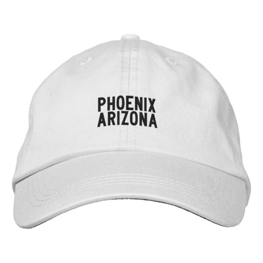 Casquette Brodée Phoenix Arizona Hat (Devant)
