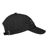 Casquette Brodée Pilote désigné, (Droite)
