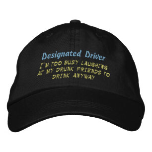 Casquette Brodée Pilote désigné,