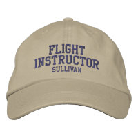 Pilote d'instructeur de vol Khaki Tan Custom