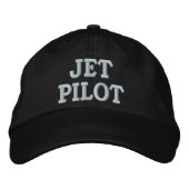 CASQUETTE BRODÉE PILOTE JET (Devant)