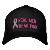 Casquette Brodée Pink Aware Ribbon (Devant)