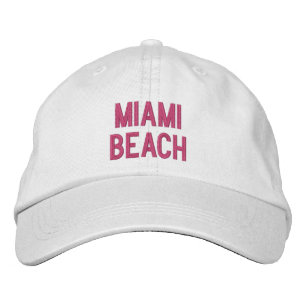 CASQUETTE BRODÉE PLAGE DE MIAMI