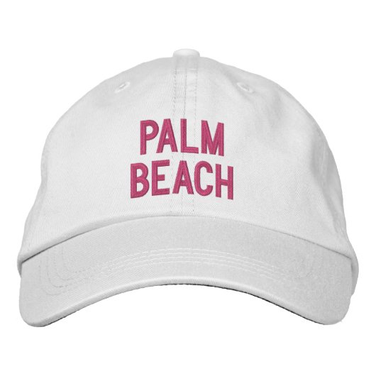 CASQUETTE BRODÉE PLAGE DE PALM (Devant)