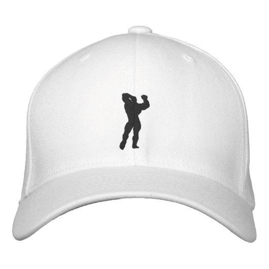 Casquette Brodée Poche de musculation pour hommes (Devant)