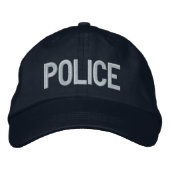 CASQUETTE BRODÉE POLICE (Devant)