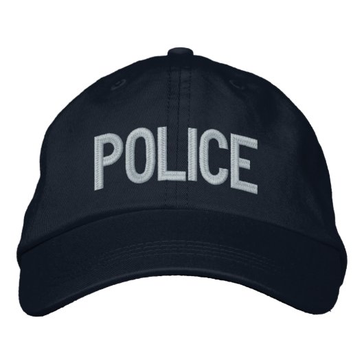 CASQUETTE BRODÉE POLICE (Devant)