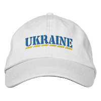 Police bleu UKRAINE et jaune