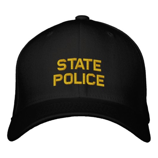 Casquette Brodée Police de l'État (Devant)