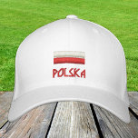 Casquette Brodée Pologne & Pologne Drapeau mode / Polska Patriotes<br><div class="desc">Casquettes brodés : Pologne & Pologne Drapeau mode baseball / chapeaux camionneurs pour les patriotes Polska - amour mon pays,  voyages,  vacances / fans de sport</div>