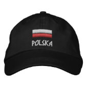 Casquette Brodée Pologne & Pologne Drapeau mode / Polska Patriotes (Devant)
