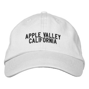 Casquette Brodée POMME VALLEY Californie Chapeau