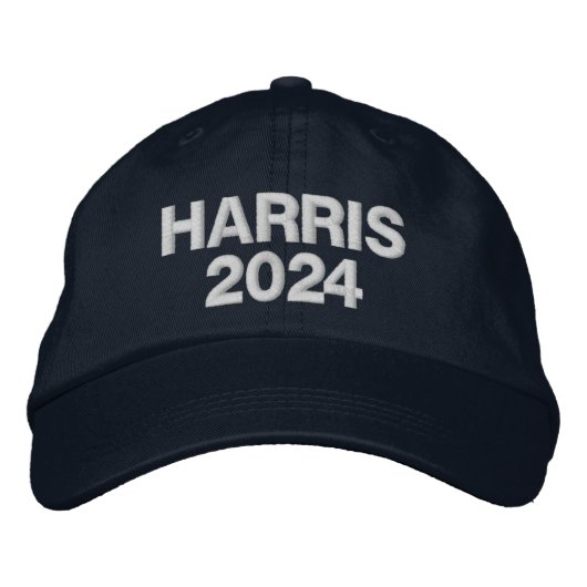Casquette Brodée Président 2024 Kamala Harris (Devant)