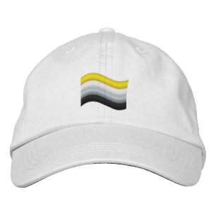 Casquette Brodée Pride non binaire