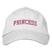 Casquette Brodée Princesse (Devant)