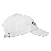Casquette Brodée Propre Texte Joli Visor Beau-Casquette (Droite)