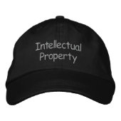 Casquette Brodée Propriété intellectuelle (Devant)