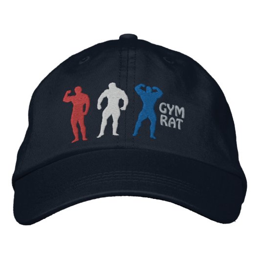 Casquette brodée Pumping Iron (Devant)
