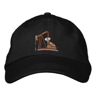 Casquette Brodée Pumpjack Zazzle