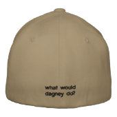 Casquette Brodée Que ferait Dagney (Dos)