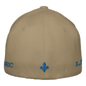 Casquette Brodée Quebec Libre Fleur de Lis Symbol of French Culture (Dos)