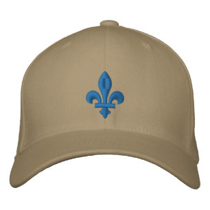 Casquette Brodée Québec Libre Fleur de Lis Symbole de la culture fr
