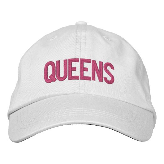 CASQUETTE BRODÉE QUEENS (Devant)