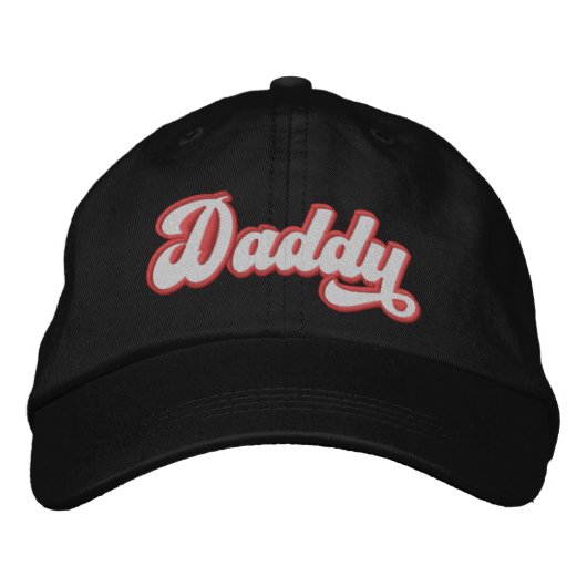 Casquette Brodée Qui est le papa (Devant)