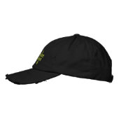 Casquette Brodée raisins, vignobles, vignerons, sommelier, vin lov (Gauche)