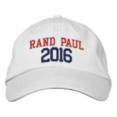 Casquette Brodée Rand Paul Président 2016 (Devant)