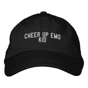 Casquette Brodée réconforter emo gamin
