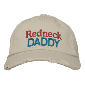 Casquette Brodée Redneck Daddy par SRF (Devant)