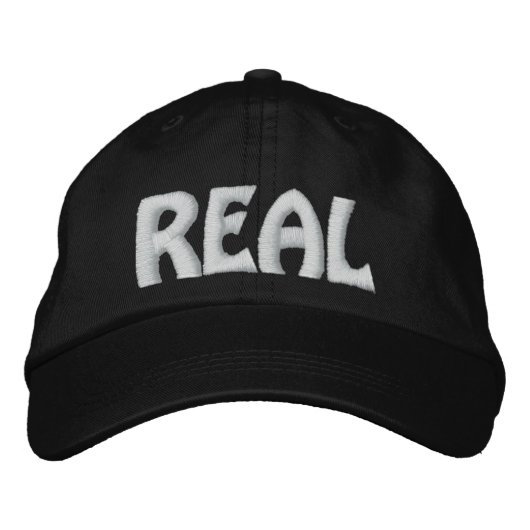CASQUETTE BRODÉE RÉEL (Devant)