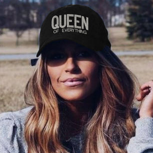 Casquette Brodée Reine de tout