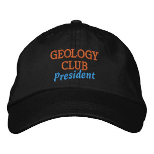 Casquette Brodée Responsable du Club de Géologie