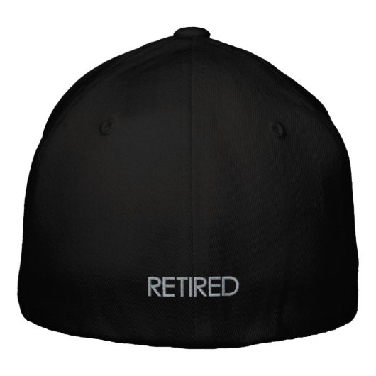 CASQUETTE BRODÉE RETRAITÉ (Dos)